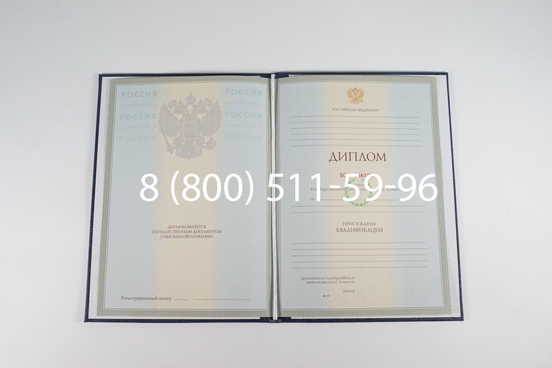 Диплом о высшем образовании 2003-2009 годов в Тольятти